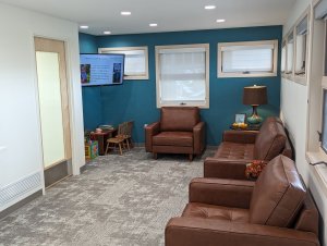 Interior of Med City Dental