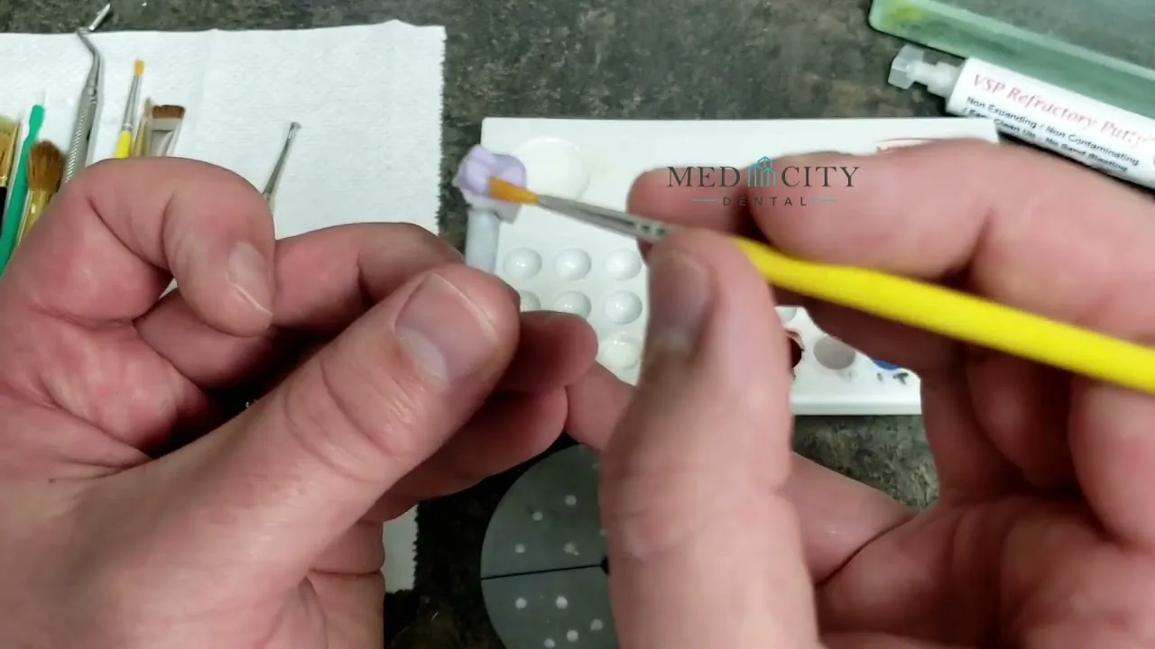 Staining and Glazing Crown Video Thumbnail